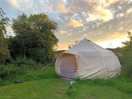 Huge and comfortable bell tent.
