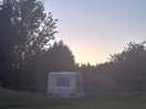 Sunset at the campsite