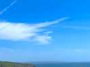 Sea view from pitches