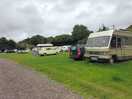 Another view towards site entrance and showers/toilet building
