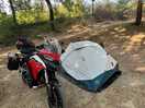 Moto + tenda