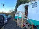 Outside the horse box