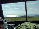 View from our campervan