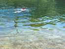 Swimming in the ardeche