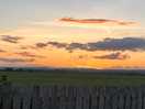 Beautiful sunsets over the horizon