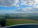 View from jacob’s hut, also my view watching england v switzerland