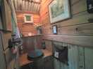 Bluebell shepherd's hut