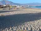 The local beach