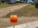Aperol in the bar
