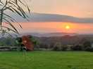 Saturday evening 7th september 2024. warm pleasant evening. view from my tent!