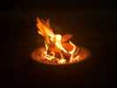 A campfire makes it the perfect site.
