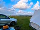 Bell tent - gas hob