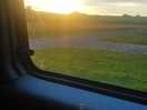 View from our campervan
