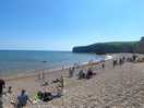 Private beach
