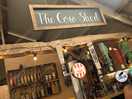 Such a cute barn bar