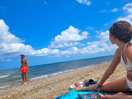 Plage tout près du camping