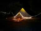 Tent at night