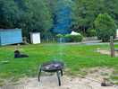 Non electric tent pitch