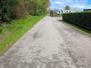 Entry path/road.