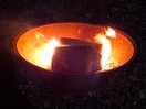 Camp fire.