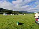 Camp field looking west to cadair idris / penygader