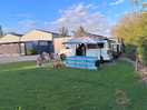 Large fairly level pitches with hard standing. hookup and water nearby