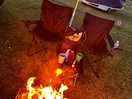 Evening fire
