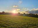 Sun setting
