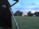Evening at bake farm