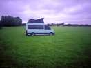 One van….. one field!