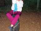 Never too old for a tyre swing