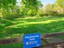 Dog exercise field