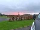 Sun setting