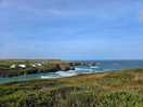 Porthcothan cove which is less than a 15 minute walk from campsite.