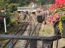 Llangollen railway and town.