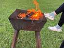 Fire pits free to hire and can purchase logs/kindling for a fee which was very reasonable!