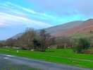 View from our pitch. beautiful