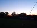 Beautiful dusk sky. no light pollution, so many stars at night.