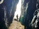Cave on beach