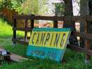 Camping sign