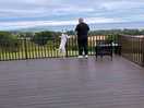 View from decking at restaurant
