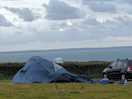 Tent collapse in the wind