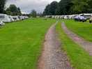 A lovely little walk through to the back of the site to stretch our legs.