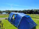 Our pitch facing the lake