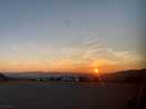 Sunset from aire