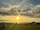Sunset at sandparks campsite