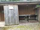 Outside washing area
