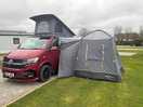 Our lovely pitch, first outing in stan the van!!