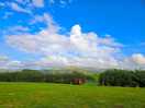View from the camping pitches