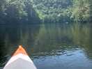 Kayaking near our pitch!